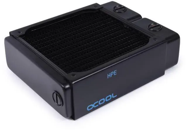 Alt view image 3 of 5 - Alphacool 14472 NexXxoS HPE-45 Full Copper 120mm Radiator