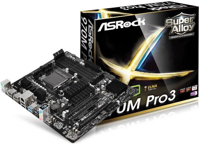 Main image of ASRock Micro ATX DDR3 1066 Motherboards 970M PRO3