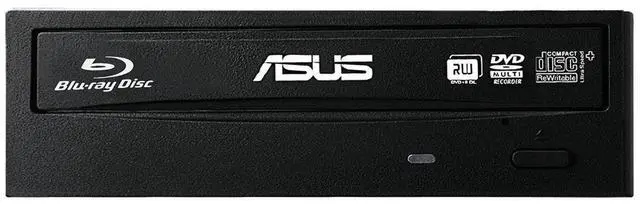 Alt view image 2 of 2 - ASUS BW-16D1HT - ultra-fast 16X Blu-ray burner with M-DISC support, black