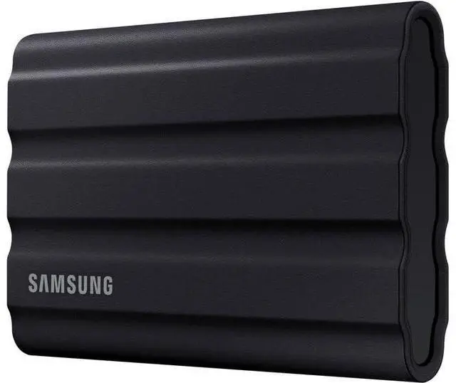 Alt view image 5 of 5 - Samsung Portable SSD T7 Shield, 1TB, USB 3.2 Gen.2, 1050MB/s Read, 1000MB/s Write, Robust External Hard Drive Outdoor for Mac, PC and Smartphone, Black, MU-PE1T0S/EU