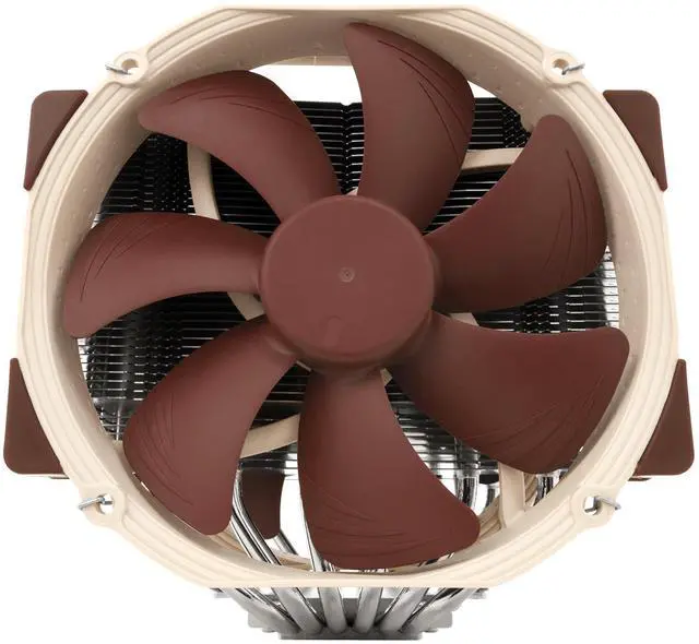 Alt view image 2 of 5 - Noctua NH-D15, Premium CPU Cooler with 2X NF-A15 PWM 140mm Fans (Brown)
