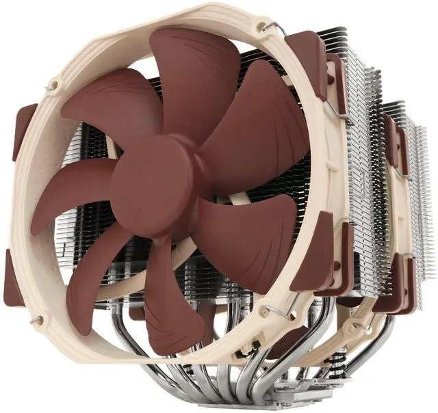 Main image of Noctua NH-D15, Premium CPU Cooler with 2X NF-A15 PWM 140mm Fans (Brown)