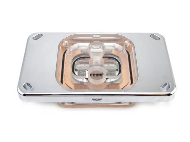 Alt view image 3 of 5 - XSPC Raystorm Neo Waterblock, AMD CPU (AM4), Chrome