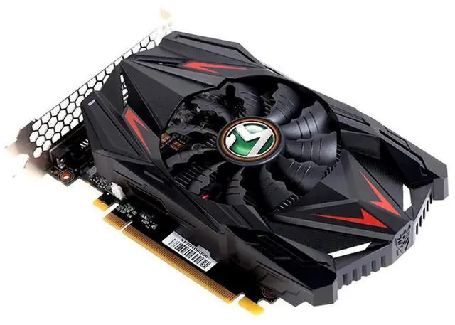 Alt view image 5 of 5 - maxsun GEFORCE GT 1030 2GB GDDR5 Video Graphics Card GPU mini ITX Design, New Architecture & Fast Performance Than 2GD4, HDMI, DVI-D, Single Fan Cooling System
