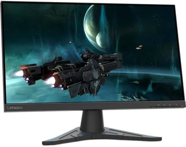 Alt view image 2 of 5 - Lenovo G24e-20 23.8" Full HD WLED Gaming LCD Monitor - 16:9 - Black