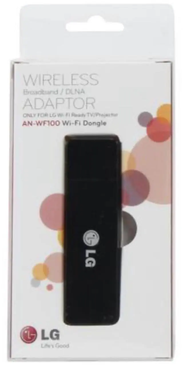Alt view image 3 of 4 - LG AN-WF100 Wi-Fi USB Adaptor