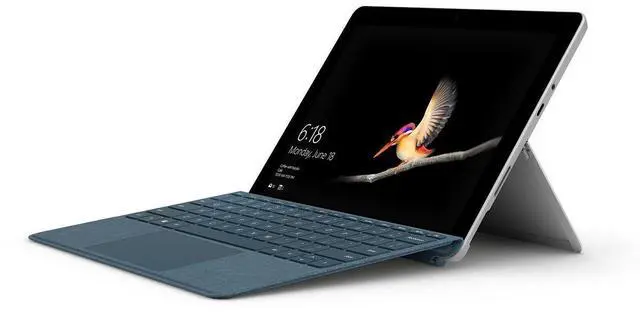 Alt view image 2 of 2 - Microsoft Surface Go Alcantara Signature Type Cover, Model 1840 (KCS-00021) Cobalt Blue