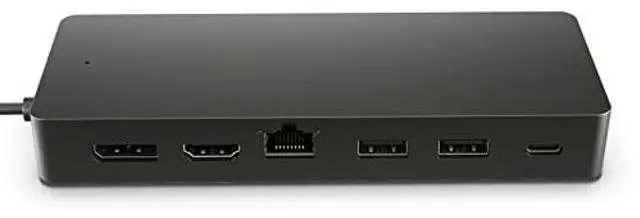 Alt view image 3 of 5 - USB-C Docking Station, 7-in-1 Multiport hub, Dual 4K@30Hz or singl4K@60Hz for Monitor (1 HDMI, 1 Displayport), 2 USB-A, 1-USB-C, 1 RJ45 for Win10/11, MacOS, ChromeOS. PC, Laptop, Notebook