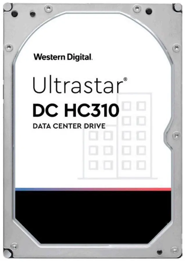 Alt view image 2 of 2 - Western Digital HUS726T4TALA6L4 4TB Ultrastar DC HC310 SATA HDD - 7200 RPM Class, SATA 6 Gb/s, 256MB Cache, 3.5"