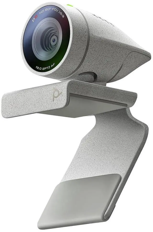 Alt view image 2 of 4 - Plantronics Poly - Studio P5 Webcam with Blackwire 3325 Headset Kit Polycom - 1080p HD Professional Video Conferencing Camera & Stereo Audio Wired Headset USB-A - Certified for Zoom & Teams