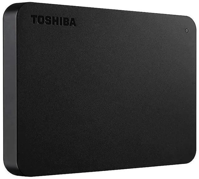 Main image of Toshiba Canvio Basics 1TB Portable External Hard Drive USB 3.0, Black - HDTB410XK3AA
