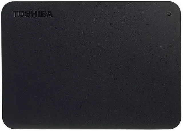 Alt view image 4 of 5 - Toshiba Canvio Basics 1TB Portable External Hard Drive USB 3.0, Black - HDTB410XK3AA