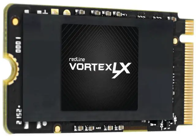 Alt view image 3 of 4 - Mushkin Vortex-LX - PCIe Gen4 x4 NVMe 1.4 - M.2 (2242) Internal Solid State Drive (SSD) - Gaming Devices Compatible - (MKNSSDVT-D4) (Gen.4, Vortex-LX 2242, 1TB LX 2242)