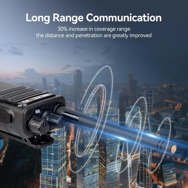 Alt view image 5 of 5 - Retevis RT17 Walkie Talkies with Earpiece,Heavy Duty Walkie Talkies Long Range,Rechargeable Two Way Radio with USB Charging Base,for School Church Restaurant Commercial Pet Care (10 Pack)
