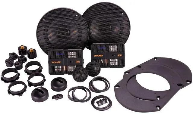 Alt view image 2 of 2 - Kicker 47KSS504 KS Series 5.25" Component System with 1" Tweeters, 4ohm