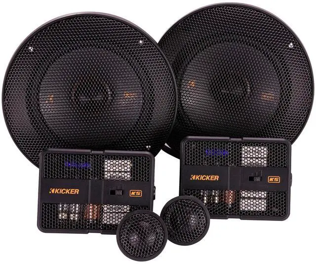 Main image of Kicker 47KSS504 KS Series 5.25" Component System with 1" Tweeters, 4ohm