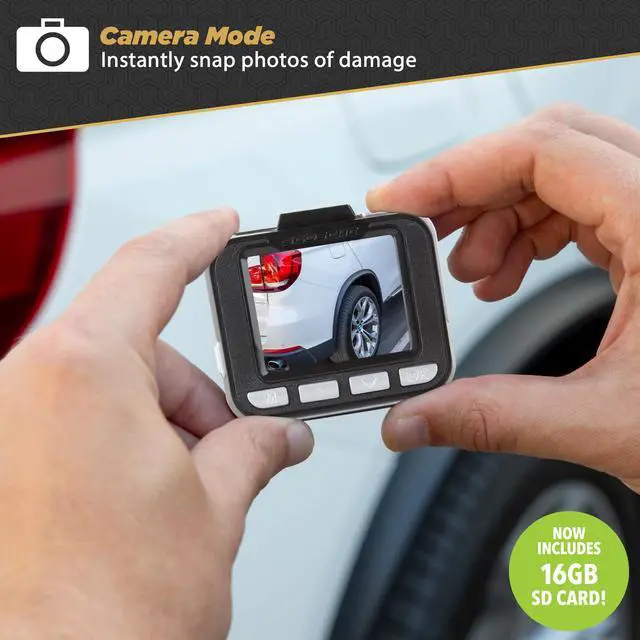 Alt view image 4 of 5 - Scosche DDVRS0916G-SP 1080P Full HD Dash Cam with 2.2" Screen - Dash Camera DVR for Cars - Front View Dashcam Recorder with Enhanced Night Vision - 24/7 Parking Mode Car Security Video Surveillance