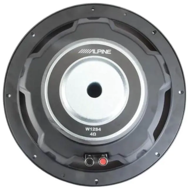 Alt view image 3 of 4 - Alpine W12S4 12-inch Single 4 Ohm Subwoofer