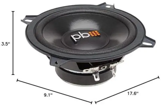 Alt view image 5 of 5 - Powerbass S-50C 5.25" Component OEM Replacement Speaker
