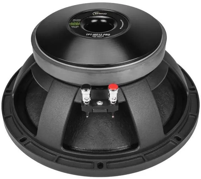 Alt view image 5 of 5 - Timpano TPT-MD12 PRO - 12" Midrange Speaker, 12 Inches Mid Range Speaker, 8 Ohm, 1000 Watts Pro Audio Loudspeaker (Single)