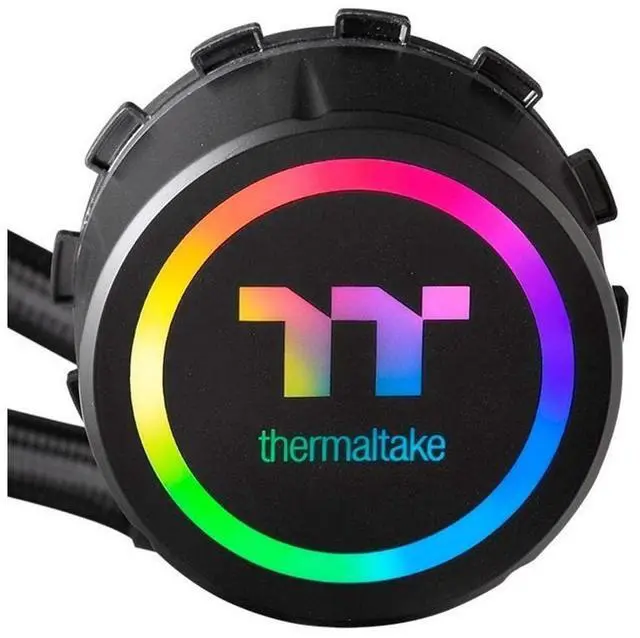 Alt view image 2 of 5 - Thermaltake Floe 280mm, 16.8 Million Color Software Enabled (TT RGB Plus/Alexa/Razer Chroma), AMD (AM5/AM4)/Intel (LGA 2066/1200), AIO CPU Liquid Cooler CL-W167-PL14SW-A For Desktop