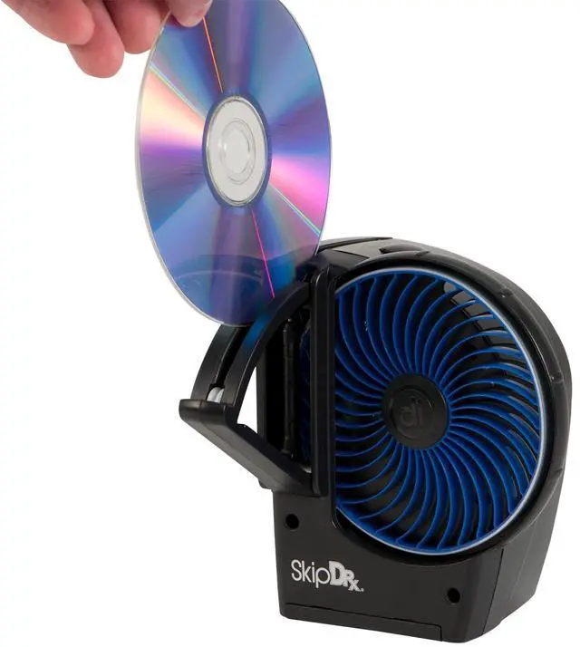 Alt view image 3 of 5 - Digital Innovations SkipDr DVD and CD Motorized Disc Repair System