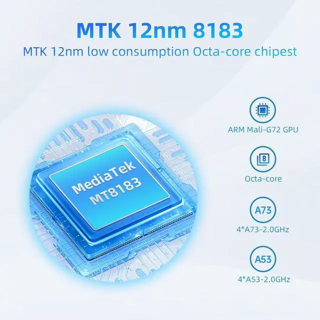 Alt view image 3 of 5 - Android 12 Tablet,10.1 Inch Gaming Tablet,6GB RAM+128GB ROM+1TB Expand,2.0Ghz MTK8183 Octa-Core Processor,Long Lasting Battery,5MP Dual Camera,2.4/5G Dual Band WiFi+Bluetooth 5.0+Type-C(Gray)