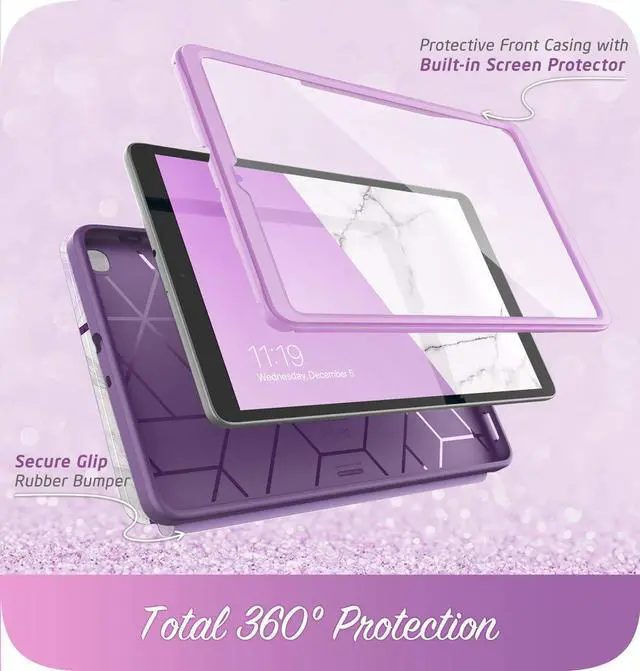Alt view image 2 of 5 - i-Blason Case Designed for Galaxy Tab A 10.1 (SM-T510/T515) 2019, [Cosmo] Full-Body Protection with Built-in Screen Protector Case for Samsung Galaxy Tab A 10.1 2019 Release (Ameth)