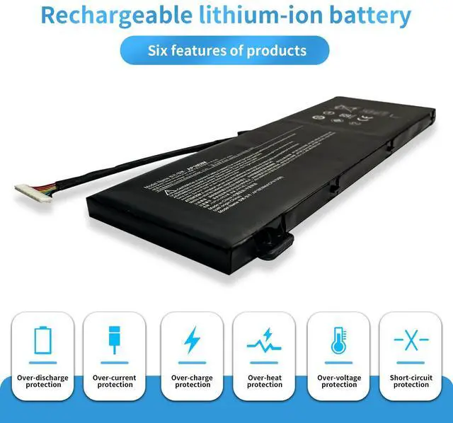 Alt view image 4 of 5 - AP18E7M AP18E8M Laptop Battery Replacement for Acer Nitro 5 AN515-54 AN517-51 Nitro 7 AN715-51 Aspire 7 A715-74G Predator Helios 300 PH315-52 PH317-53 Triton 300 PT315-51 Series(15.4V 58.75Wh)