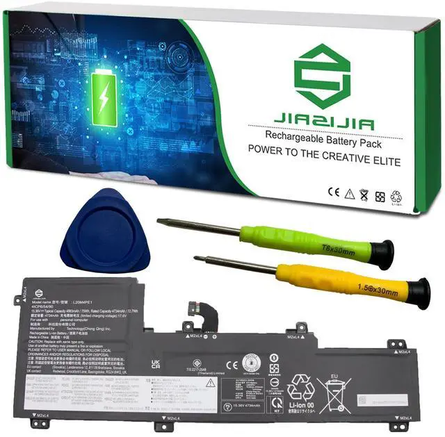 Main image of JIAZIJIA L20M4PE1 Laptop Battery Replacement for Lenovo IdeaPad 5 Pro-16ACH6 Pro-16IHU6 Creator 5-16ACH6 Series SB11B66551 5B11B66552 SB11N52009 5B11N52045 L20L4PE1 SB11B66556 L20C4PE1 15.36V 75Wh