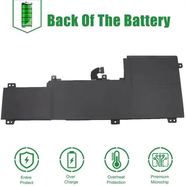 Alt view image 5 of 5 - JIAZIJIA L20M4PE1 Laptop Battery Replacement for Lenovo IdeaPad 5 Pro-16ACH6 Pro-16IHU6 Creator 5-16ACH6 Series SB11B66551 5B11B66552 SB11N52009 5B11N52045 L20L4PE1 SB11B66556 L20C4PE1 15.36V 75Wh