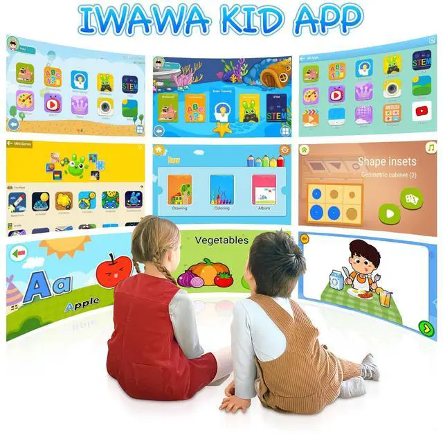 Alt view image 3 of 5 - ADREAMER Tablet for Kids 10 inch Android 13 with Octa Core 64GB, Cellular+WiFi+GPS, Parental Control, Pre-intalled iWaWa, EVA Case, 6000mAh, Kids Tablet with SIM Card Slot.