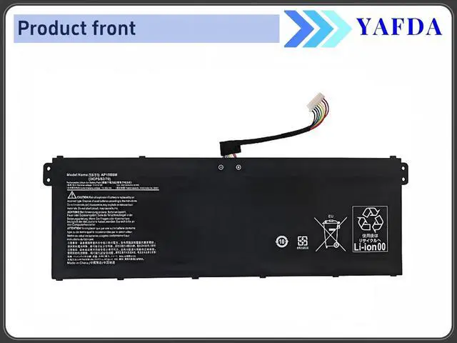 Alt view image 2 of 5 - Yafda AP19B8M New Laptop Battery Replacement for Acer Swift 3 SF314-59 SF314-59-78Z8 SF314-59-56F2 TravelMate P4 TMP414-51 TMP414-51-54HA Porsche Design Book RS AP714-51GT-75VS Series