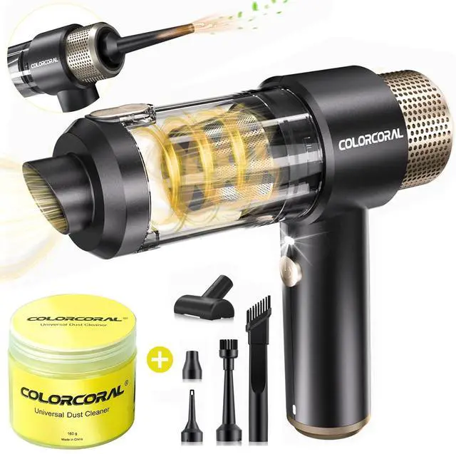 Main image of COLORCORAL Portable Cordless Keyboard Cleaner and Cleaning Gel Universal Dust Cleaner for PC Keyboard