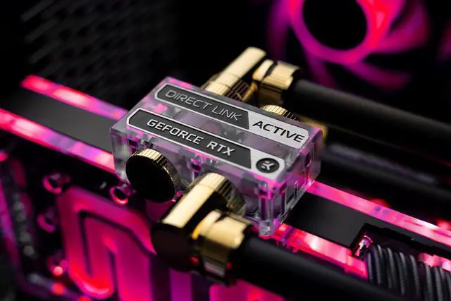 Main image of EKWB EK-Quantum Scalar² Strix/TUF DirectLink Terminal - Plexi