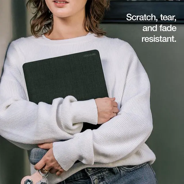 Alt view image 5 of 5 - Incase Textured Hardshell Woolenex - MacBook Pro 15 inch Case - 2019, 2018, 2017, 2016 - MacBook Case, Laptop Cover, Protective Hard Shell, Scratch Resistant, Lightweight (Forest Green)