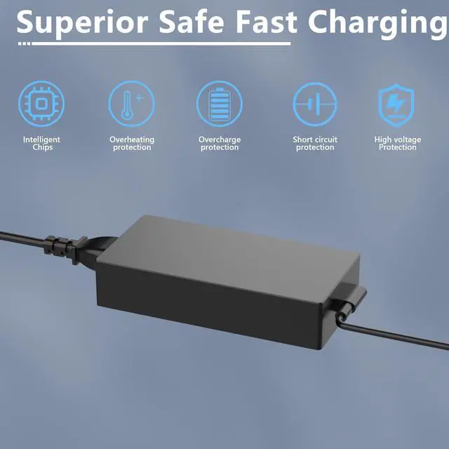 Alt view image 2 of 5 - 240W Charger Replacement for Asus ROG Zephyrus G14 M16 S15 S17 G15 G16 GA402 GA402R GA402X G533 G533QS GX550LXS GU605 GU605MI Fit for Asus TUF Gaming A15 F15 A17 F17 Gaming Laptop