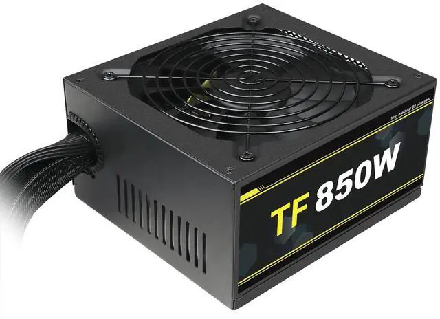 Alt view image 3 of 5 - 850W Power Supply Full Voltage 100-240V Active PFC Gaming PSU Non-Modular 80 Plus Gold Computer Power Supplies for Desktop PC Server