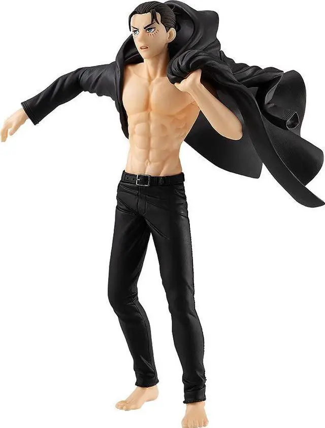 Main image of Good Smile Attack on Titan: Eren Yeager Pop Up Parade PVC Figure,Multicolor