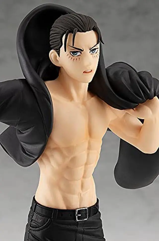 Alt view image 2 of 4 - Good Smile Attack on Titan: Eren Yeager Pop Up Parade PVC Figure,Multicolor