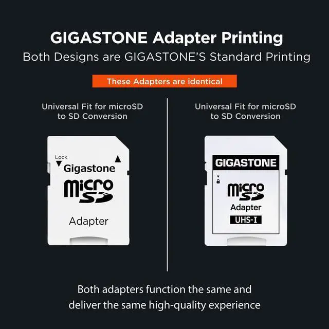 Alt view image 3 of 5 - [5-Yrs Free Data Recovery] GIGASTONE 64GB Micro SD Card 5-Pack, 4K Camera Pro, A2 V30 Compatible with Gopro, Dash Cam, DJI, Drone, Security Camera, Speed Up to 95MB/s, UHS-I U3 C10, with Adapter