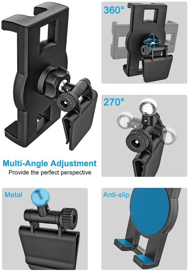 Alt view image 2 of 4 - GDZN Tesla Tablet Mount Holder Model 3 Y, for Headrest Car Mount Tesla Model 3 Y Tablet Mount, [1 Second to Insert] Tesla Back Seat Holder Clip for iPad Pro Air Mini,Galaxy Tabs, Fire, 4-12.9" Devices