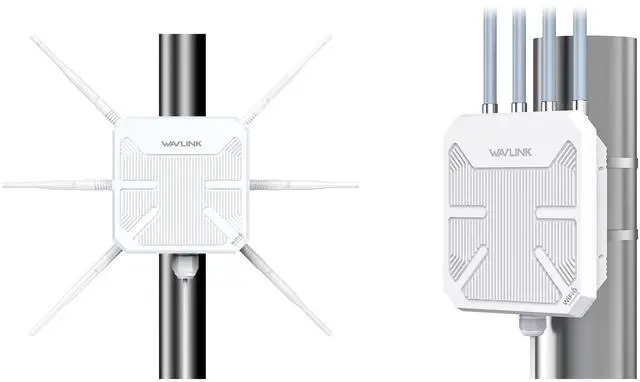 Main image of WAVLINK AX1800 Outdoor WiFi Extender with AX3000 Outdoor WiFi Extender Long Range