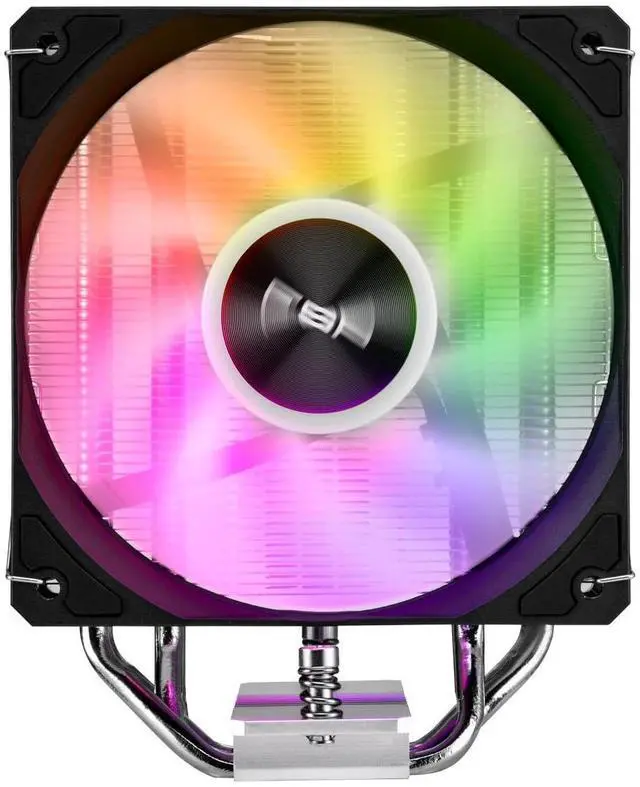 Alt view image 2 of 5 - FSP NP5 Air CPU Cooler, 120mm Quiet Fan, 4 Heat Pipes, LGA 1851/1700/1200, AM4/AM5 NP5-ARGB