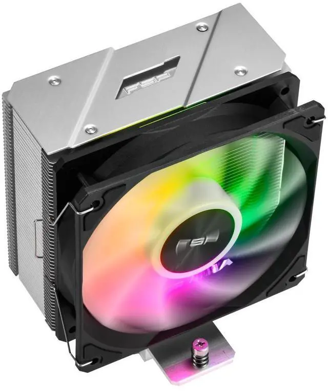 Alt view image 4 of 5 - FSP NP5 Air CPU Cooler, 120mm Quiet Fan, 4 Heat Pipes, LGA 1851/1700/1200, AM4/AM5 NP5-ARGB