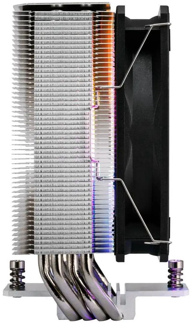 Alt view image 3 of 5 - FSP NP5 Air CPU Cooler, 120mm Quiet Fan, 4 Heat Pipes, LGA 1851/1700/1200, AM4/AM5 NP5-ARGB