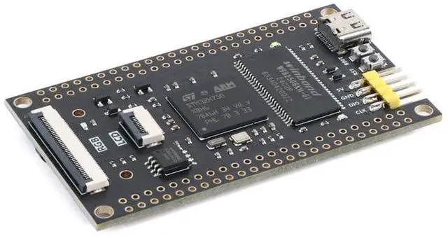 Alt view image 2 of 5 - EC Buying STM32H750XBH6 Board STM32 Development Board 16 bit SDRAM 128K Flash 1M SRAM Learning Board STM32H750 System Board