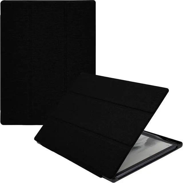 Main image of GOVTVA Protective Folio Case for iFLYTEK AINOTE Air 2, Ultra-Thin Lightweight Trifold Protective Cover with Built-in Pen Holder Auto Sleep/Wake for AINOTE Air2 Tablet 8.2 inch (Cloth Black)