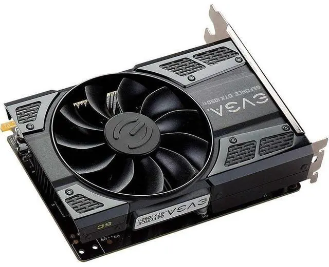 Alt view image 3 of 5 - EVGA GeForce 04G-P4-6253-KR, GTX 1050 Ti SC GAMING, 4GB GDDR5, DX12 OSD Support (PXOC) Graphics Card