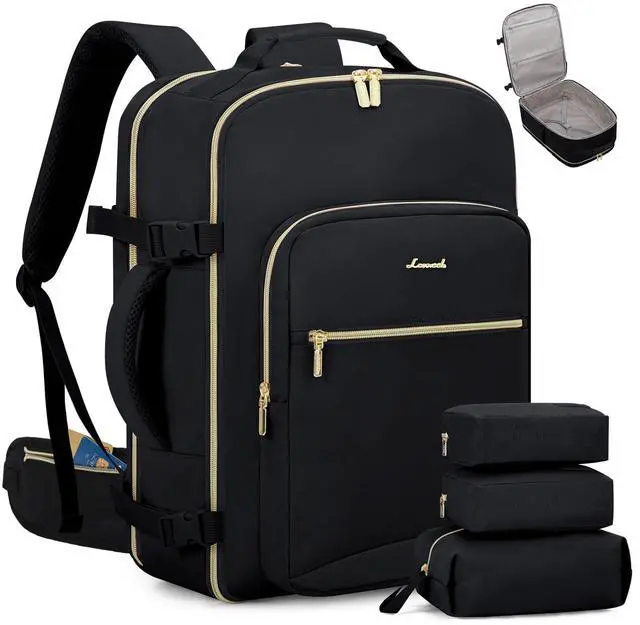 Main image of LOVEVOOK Travel Backpack for Women with Waist Strap,40L Cute Carry on Backpack Travels Essentials Personal Item Backpack for Traveling on Airplane,Large Carry on Luggage Travel Bag Flight Approved